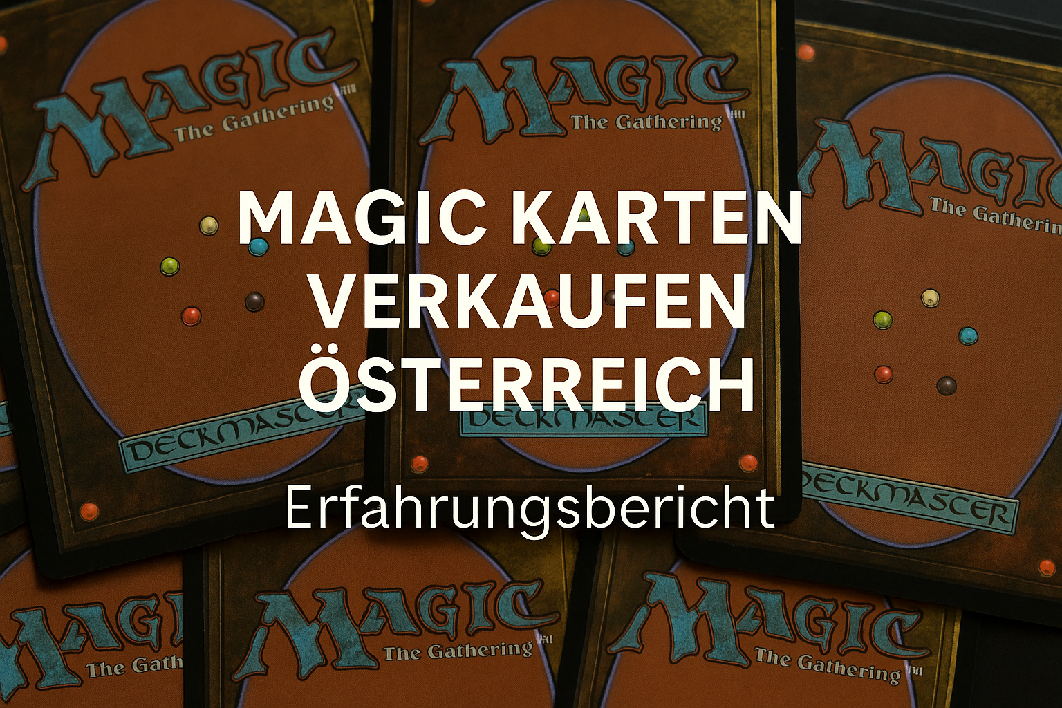 Titelbild: Magic Karten verkaufen Österreich – MTG Sammlung verkaufen bei Big O Cards