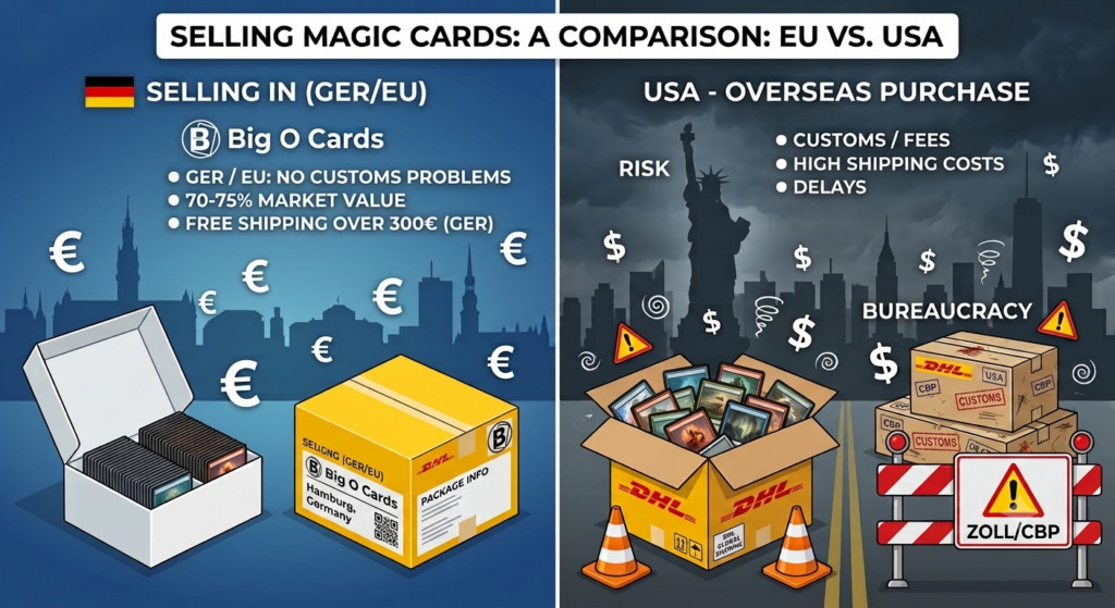 Sell Magic Cards Europe